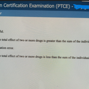 PTCB Questions and Answers